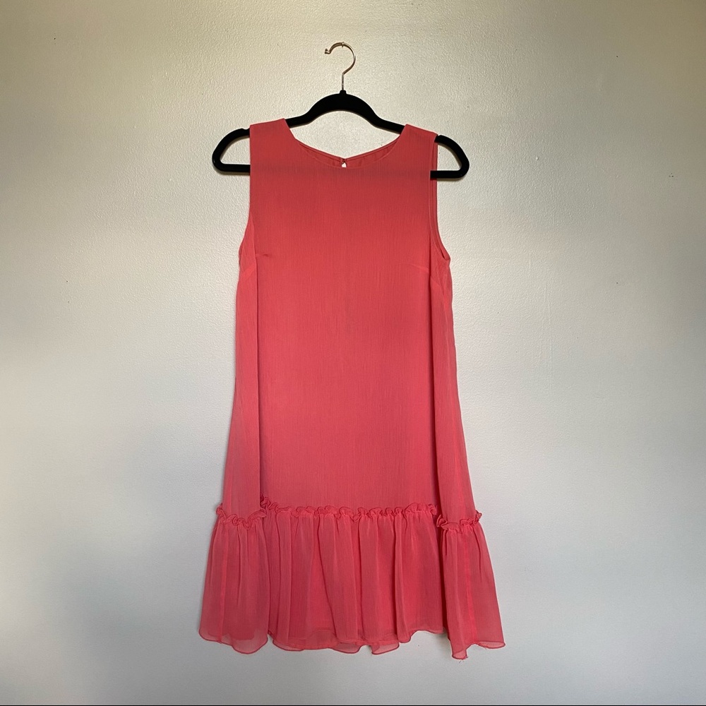 Salmon Pink Tommy Hilfiger Sleeveless Swing Dress